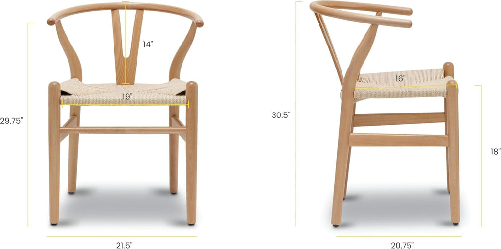 Natural Hemp Mid Century Woven Armchair Indoor Outdoor