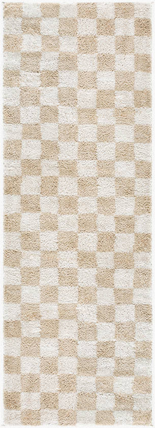 Shera Modern Beige Washable Area Rug
